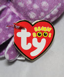 Ty Beanie Boos (Plastic Key Clip) - Legs the Purple Octopus, Glitter Eyes