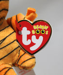 Ty Beanie Boos (Plastic Key Clip) - Mask the Orange Mummy, Glitter Eyes