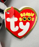 Ty Beanie Boos - Nester(clip) the Owl, Glitter Eyes, Christmas holidays, Winter, Clip size