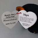 Ty Beanie Boos (Plastic Key Clip) - Nyx the  Halloween Bat, Glitter Eyes