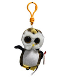 Ty Beanie Boos (Plastic Key Clip) - Owliver the Camo Owl, Glitter Eyes