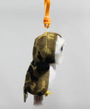 Ty Beanie Boos (Plastic Key Clip) - Owliver the Camo Owl, Glitter Eyes