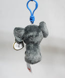 Ty Beanie Boos (Plastic Key Clip) - Peanut the Elephant, Glitter Eyes