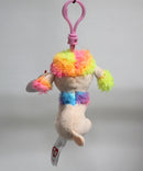 Ty Beanie Boos (Plastic Key Clip) - Rainbow the Poodle, Glitter Eyes