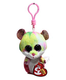 Ty Beanie Boos (Plastic Key Clip) - Rodney the Hamster, Glitter Eyes