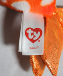 Ty Beanie Boos (Plastic Key Clip) - Sami the Goldfish, Glitter Eyes