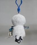 Ty Beanie Boos (Plastic Key Clip) - Spells the Snowy Owl, Glitter Eyes