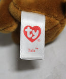 Ty Beanie Boos (Plastic Key Clip) - Tala the Brown & White Dog, Glitter Eyes