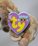 Ty Beanie Boos (Plastic Key Clip) - Tangerine the Orangutan, Solid Eyes