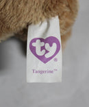 Ty Beanie Boos (Plastic Key Clip) - Tangerine the Orangutan, Solid Eyes