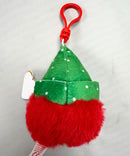 Ty Beanie Boos (Plastic Key Clip) - Turvey the Gnome, Christmas, Clip size