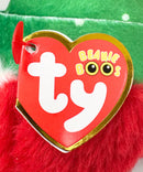 Ty Beanie Boos (Plastic Key Clip) - Turvey the Gnome, Christmas, Clip size