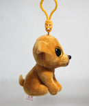 Ty Beanie Boos (Plastic Key Clip) - Zuzu the Chihuahua, Glitter Eyes