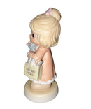 Precious Moments Figurine C0122, It's Time to Bless Your Own Day, Symbol of Membership