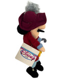 Captain Hook, Vintage Disney Plush, Peter Pan, 8"