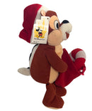 Holiday Chip, Vintage Disney Plush, Parks Exclusive, Chip and Dale, 11"