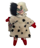 Curella de Vil, Vintage Disney Plush, 101 Dalmatians, 9"
