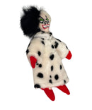 Curella de Vil, Vintage Disney Plush, 101 Dalmatians, 9"