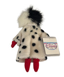 Curella de Vil, Vintage Disney Plush, 101 Dalmatians, 9"