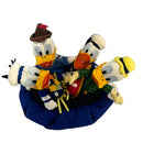 Donald Duck, Vintage Disney Plush, Mickey Mouse, 9"