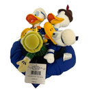Donald Duck, Vintage Disney Plush, Mickey Mouse, 9"