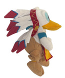 Frontierland Donald Duck, Vintage Disney Plush, Parks Exclusive, Mickey Mouse, 8"