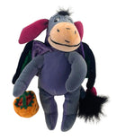 Bat Eeyore, Vintage Disney Plush, Winnie the Pooh, 8"