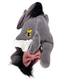 Grey Eeyore, Vintage Disney Plush, Winnie the Pooh, 9.5"