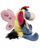 Butterfly Eeyore, Vintage Disney Plush, Winnie the Pooh, 8"