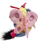 Butterfly Eeyore, Vintage Disney Plush, Winnie the Pooh, 8"