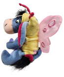 Butterfly Eeyore, Vintage Disney Plush, Winnie the Pooh, 8"