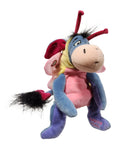 Butterfly Eeyore, Vintage Disney Plush, Winnie the Pooh, 8"