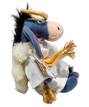 Choir Angel Eeyore, Vintage Disney Plush, Winnie the Pooh, 9"