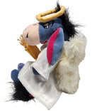 Choir Angel Eeyore, Vintage Disney Plush, Winnie the Pooh, 9"