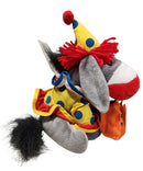 Eeyore Clown, Vintage Disney Plush, Theme Park Edition, Winnie the Pooh, 7"