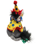 Eeyore Clown, Vintage Disney Plush, Theme Park Edition, Winnie the Pooh, 7"