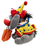 Eeyore Clown, Vintage Disney Plush, Theme Park Edition, Winnie the Pooh, 7"
