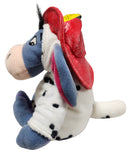 Fireman Eeyore, Vintage Disney Plush, Winnie the Pooh, 8.5"