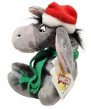 Holiday Eeyore, Vintage Disney Plush, Theme Park Edition, Winnie the Pooh, 10"