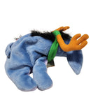 Holiday Eeyore, Vintage Disney Plush, Mattel, Winnie the Pooh, 4"