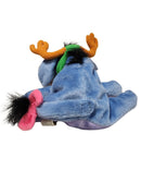 Holiday Eeyore, Vintage Disney Plush, Mattel, Winnie the Pooh, 4"