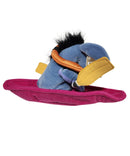 Eeyore Kayaking, Vintage Disney Plush, Winnie the Pooh, 6.5"