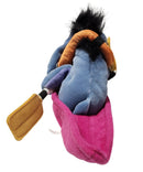 Eeyore Kayaking, Vintage Disney Plush, Winnie the Pooh, 6.5"