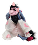 Lovebug Eeyore, Vintage Disney Plush, Winnie the Pooh, 8"