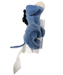 Eeyore Magnet, Vintage Disney Plush, Winnie the Pooh, 4"