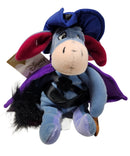 Musketeer Eeyore, Vintage Disney Plush, Winnie the Pooh, 9"