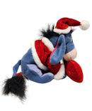 Santa Eeyore, Vintage Disney Plush, Winnie the Pooh, 7"