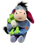 Summer Eeyore with Float, Vintage Disney Plush, Winnie the Pooh, 8.5"