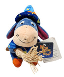 Eeyore with Broom, Vintage Disney Plush, Store Exclusive, Winnie the Pooh, 5.5"
