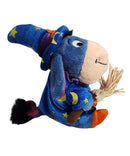 Eeyore with Broom, Vintage Disney Plush, Store Exclusive, Winnie the Pooh, 5.5"